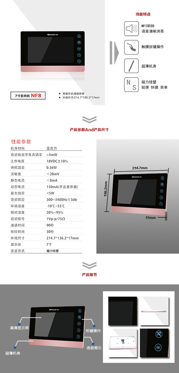 临翔区楼宇可视室内主机二号